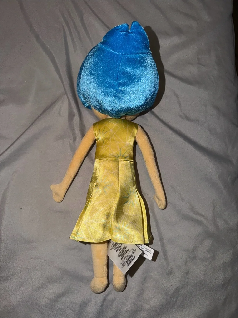 Disney Pixar Inside Out Joy 14” Plush Doll Like New